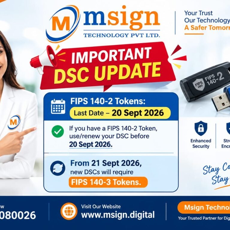 FIPS 140-2 DSC Tokens to be Discontinued